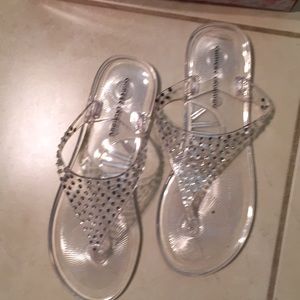 Chinese laundry sparkly sandals size 37 nib